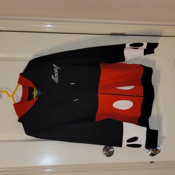 Disney Sweaters - UNISEX MICKEY MOUSE ZIP SWEATER MEDIUM